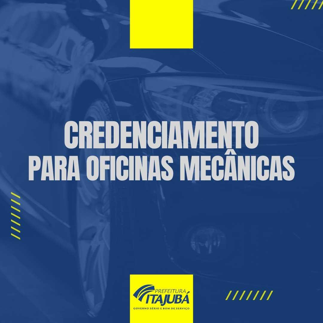Prefeitura de Itajubá abre credenciamento para manutenção de veículos e equipamentos